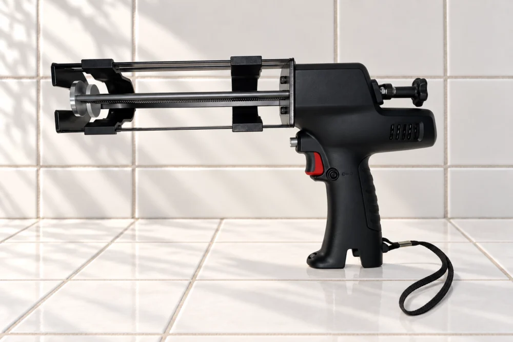 Batteridriven 2K limpistol för dubbeltub 2 × 200 ml